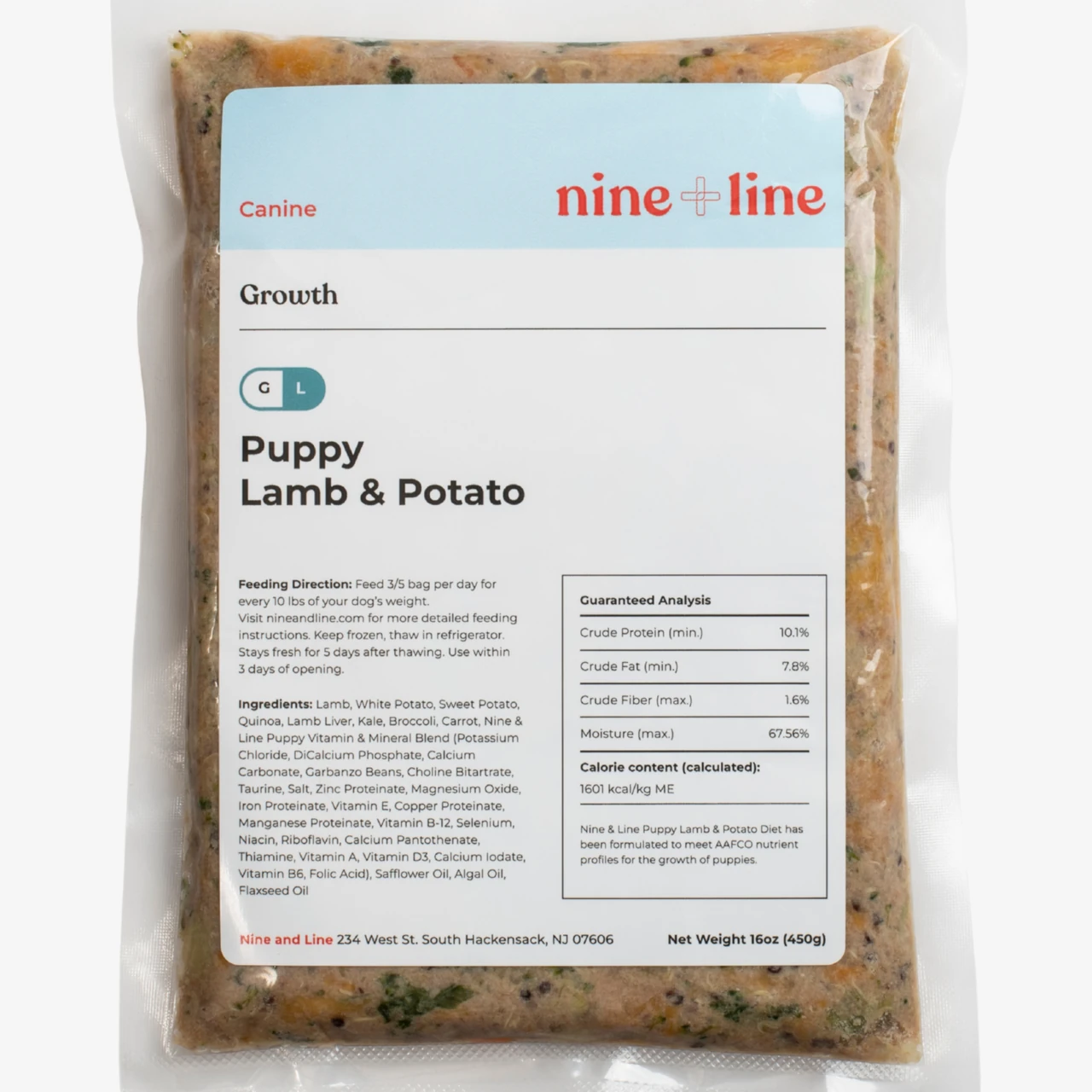 Puppy Lamb & White Potato